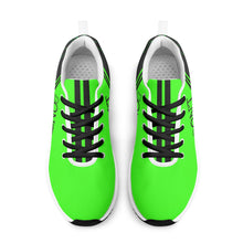 Load image into Gallery viewer, Striker 25s Black Logo & Neon Green Adult EVA Mesh Walking Running Shoes