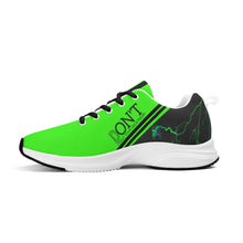 Load image into Gallery viewer, Striker 25s Black Logo & Neon Green Adult EVA Mesh Walking Running Shoes