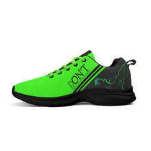 Load image into Gallery viewer, Striker 25s Black Logo & Neon Green Adult EVA Mesh Walking Running Shoes