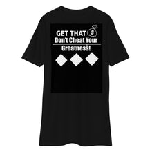 Load image into Gallery viewer, DCYG Get That Bag Men’s premium heavyweight tee