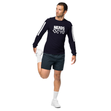 Load image into Gallery viewer, DCYG NERDS White Logo Unisex Long Sleeve Tee