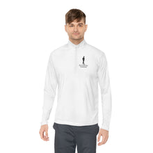 Load image into Gallery viewer, DCYG Black logo Man W/ Hat Quarter-Zip Pullover
