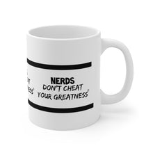 Load image into Gallery viewer, DCYG NERDS Black Logo  Ceramic Coffee Cups, 11oz, 15oz
