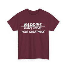 Load image into Gallery viewer, DCYG FX Baddies White Logo Heavy Cotton Tee
