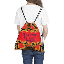 Load image into Gallery viewer, DCYG Black People  Outdoor Drawstring Bag
