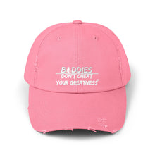 Load image into Gallery viewer, DCYG FX White Logo Distressed Cap

