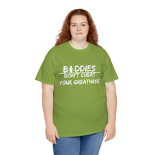 Load image into Gallery viewer, DCYG FX Baddies White Logo Heavy Cotton Tee
