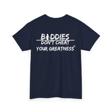 Load image into Gallery viewer, DCYG FX Baddies White Logo Heavy Cotton Tee
