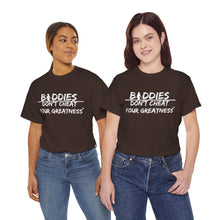 Load image into Gallery viewer, DCYG FX Baddies White Logo Heavy Cotton Tee
