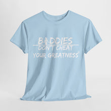 Load image into Gallery viewer, DCYG FX Baddies White Logo Heavy Cotton Tee
