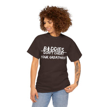 Load image into Gallery viewer, DCYG FX Baddies White Logo Heavy Cotton Tee
