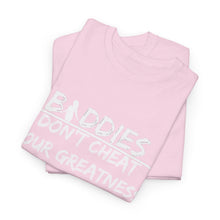 Load image into Gallery viewer, DCYG FX Baddies White Logo Heavy Cotton Tee
