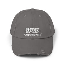 Load image into Gallery viewer, DCYG FX White Logo Distressed Cap
