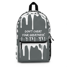 Load image into Gallery viewer, DCYG DRIP 24 White logo &amp;:Grey Backpack
