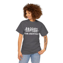Load image into Gallery viewer, DCYG FX Baddies White Logo Heavy Cotton Tee
