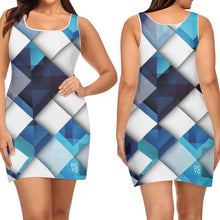 Load image into Gallery viewer, Womens Elegant Sleeveless Mini Dress
