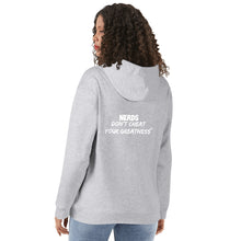 Load image into Gallery viewer, DCYG NERDS White Logo Adult Cotton Hoodie

