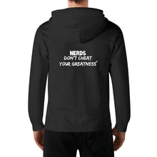 Load image into Gallery viewer, DCYG NERDS White Logo Adult Cotton Hoodie
