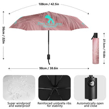 Load image into Gallery viewer, DCYG Xclusive Pink Fur  Umbrella Printing Outside
