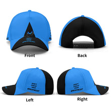 Load image into Gallery viewer, DCYG 2nd Edition "Seeing Eye" Light Blue &amp; Black  Print Baseball Cap
