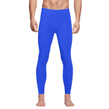 Load image into Gallery viewer, DCYG Xclusive Blue &amp; White  Mens  Leggings &amp; Running Tights
