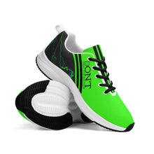 Load image into Gallery viewer, Striker 25s Black Logo &amp; Neon Green Adult EVA Mesh Walking Running Shoes
