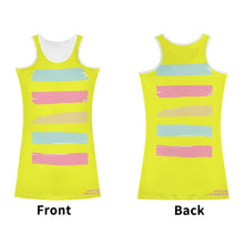 Load image into Gallery viewer, 25 SX Multi Color &amp; Pink Logo  Womens Summer Dresses Sexy Wrap Hip Mini Slim Fitted Dress
