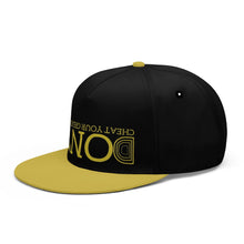 Load image into Gallery viewer, UX Gold  Logo Black &amp; Gold Snapbacks
