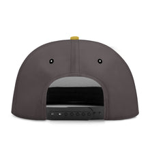Load image into Gallery viewer, UX Gold Logo Charcoal Brown &amp; Gold Snapbacks
