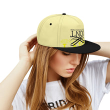 Load image into Gallery viewer, UXL Black Logo Yellow &amp; Black Snapbacks
