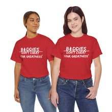 Load image into Gallery viewer, DCYG FX Baddies White Logo Heavy Cotton Tee
