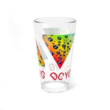 Load image into Gallery viewer, DCYG Orange &amp; Yellow Mixing Glass, 16oz
