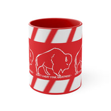 Load image into Gallery viewer, DCYG Buffaloes Accent Coffee Mug, 11oz
