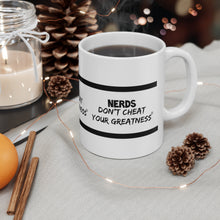Load image into Gallery viewer, DCYG NERDS Black Logo  Ceramic Coffee Cups, 11oz, 15oz
