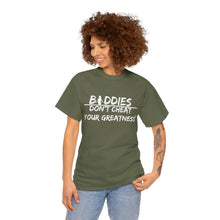 Load image into Gallery viewer, DCYG FX Baddies White Logo Heavy Cotton Tee
