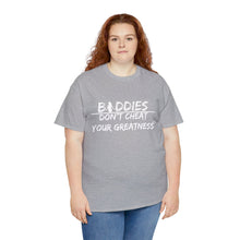 Load image into Gallery viewer, DCYG FX Baddies White Logo Heavy Cotton Tee
