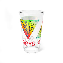 Load image into Gallery viewer, DCYG Orange &amp; Yellow Mixing Glass, 16oz

