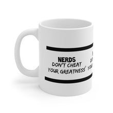 Load image into Gallery viewer, DCYG NERDS Black Logo  Ceramic Coffee Cups, 11oz, 15oz
