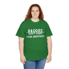 Load image into Gallery viewer, DCYG FX Baddies White Logo Heavy Cotton Tee
