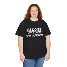 Load image into Gallery viewer, DCYG FX Baddies White Logo Heavy Cotton Tee
