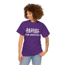 Load image into Gallery viewer, DCYG FX Baddies White Logo Heavy Cotton Tee
