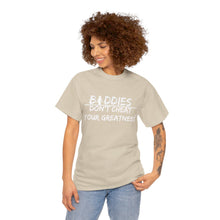 Load image into Gallery viewer, DCYG FX Baddies White Logo Heavy Cotton Tee
