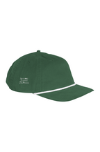 Load image into Gallery viewer, Ancestors Irish White Logo &amp; Green Class Cord Rope Cap
