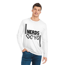 Load image into Gallery viewer, DCYG NERDS Black Logo  Long Sleeve Shirt
