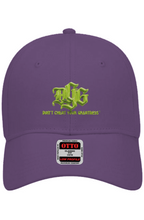 Load image into Gallery viewer, DCYG BOLD Lime Logo Otto Baseball Cap
