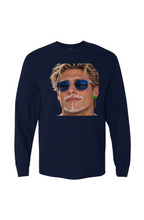 Load image into Gallery viewer, DON'T CHEAT YOUR GREATNESS GAS WEAR White Male Multi Color Heavy Cotton Long Sleeve Tees
