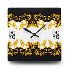 Load image into Gallery viewer, DCYG Xclusive Acrylic Wall Clock
