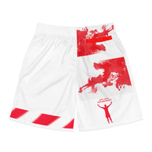 Load image into Gallery viewer, DCYG Red &amp; White 2nd Edition Men's Jogger Shorts (AOP)
