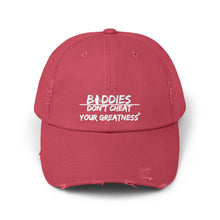 Load image into Gallery viewer, DCYG FX White Logo Distressed Cap
