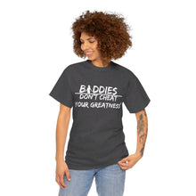 Load image into Gallery viewer, DCYG FX Baddies White Logo Heavy Cotton Tee

